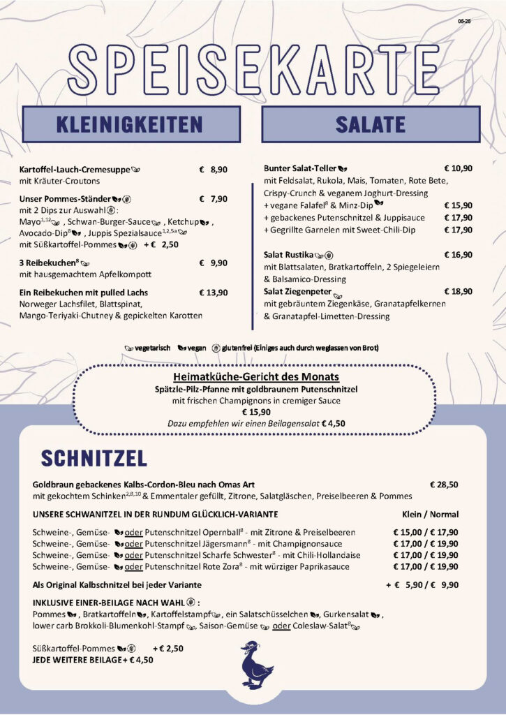 Speisekarte