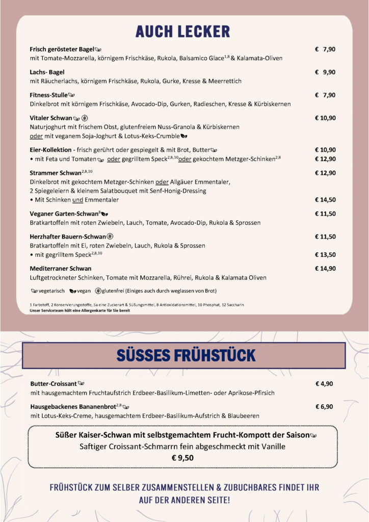 Frühstück am Burgplatz