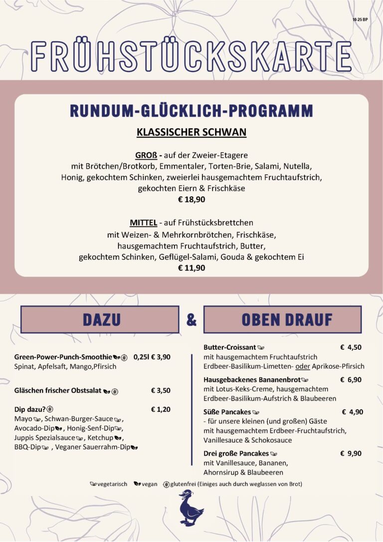 Frühstück am Burgplatz