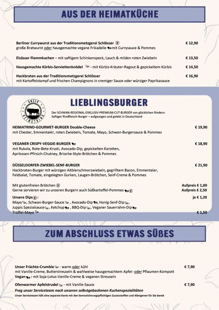 Speisekarte-Derendorf